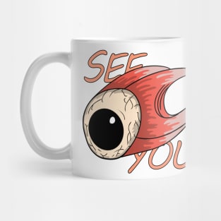 retro eyeball Mug